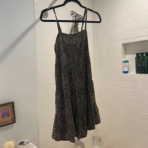 New Black beige dress